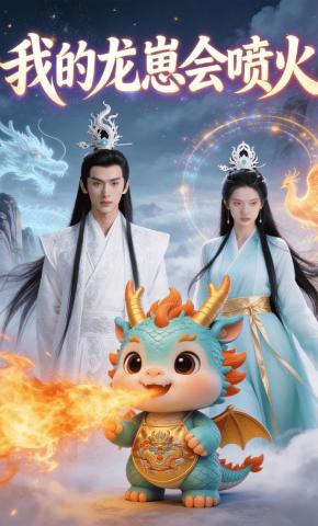 短剧《我的龙崽会喷火》海报