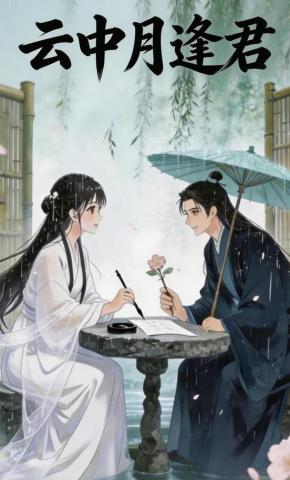 短剧《云中月逢君》海报