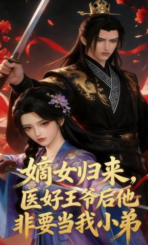 短剧《嫡女归来，医好王爷后他非要当我小弟》海报