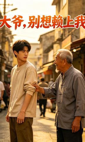 短剧《大爷，别想赖上我》海报