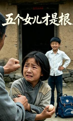 短剧《五个女儿才是根》海报