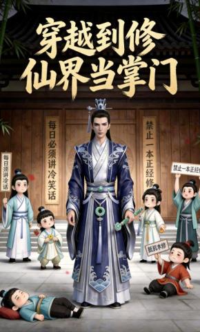 短剧《穿越到修仙界当掌门》海报