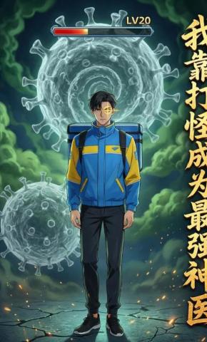 短剧《我靠打怪成为最强神医》海报