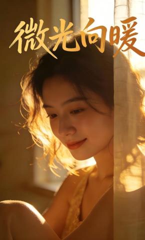 短剧《微光向暖1》海报