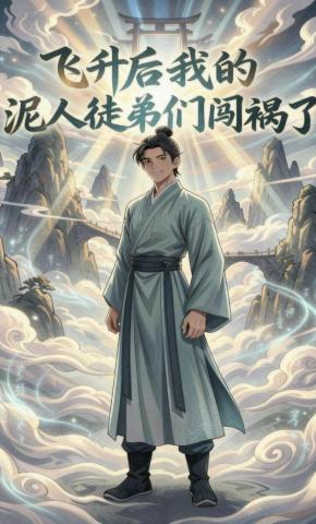 短剧《飞升后我的泥人徒弟们闯祸了》海报