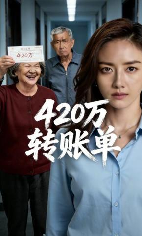 短剧《420万转账单》海报