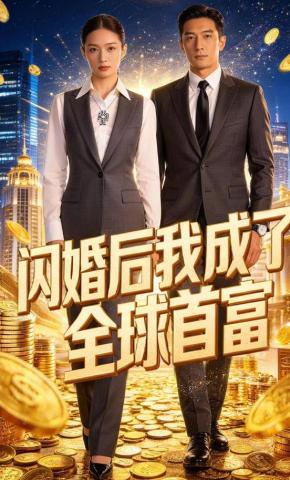 短剧《闪婚后我成了全球首富》海报