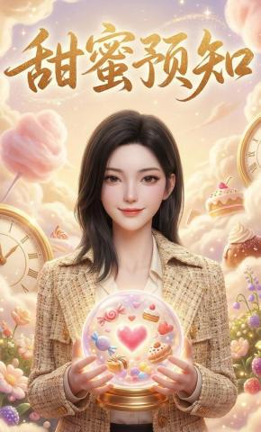 短剧《甜蜜预知》海报