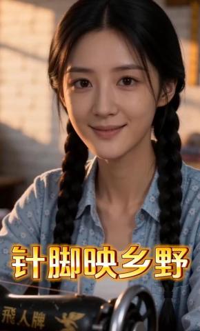 短剧《针脚映乡野》海报