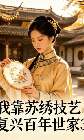 短剧《我靠苏绣技艺复兴百年世家3》海报