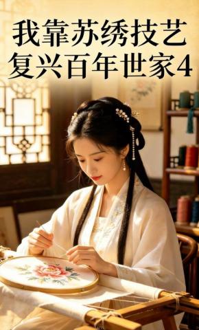 短剧《我靠苏绣技艺复兴百年世家4》海报