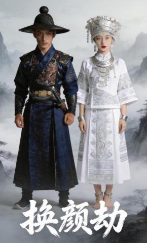 短剧《换颜劫》海报