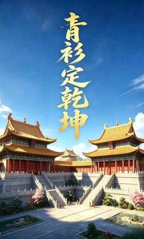 短剧《青衫定乾坤》海报