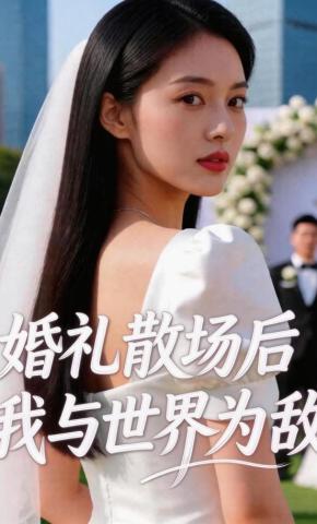短剧《婚礼散场后，我与世界为敌》海报