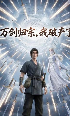 短剧《万剑归宗：我破产了》海报