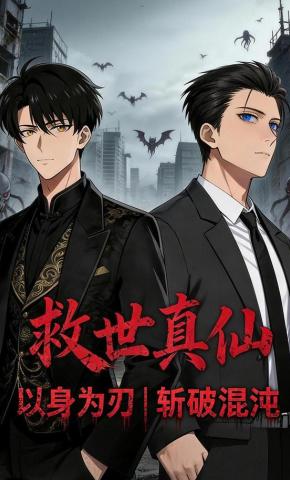 短剧《救世真仙》海报