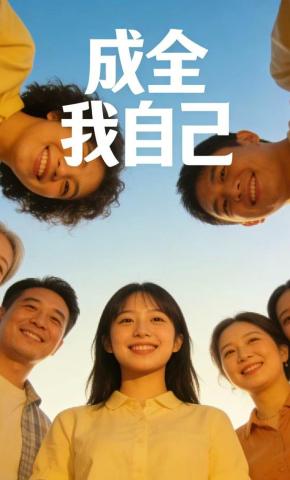 短剧《成全我自己》海报