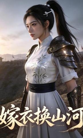 短剧《嫁衣换山河》海报