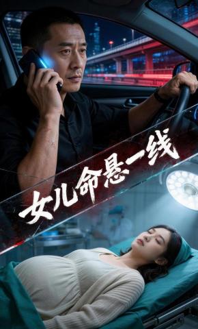 短剧《女儿命悬一线》海报