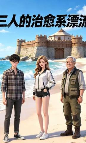 短剧《三人的治愈系漂流2》海报