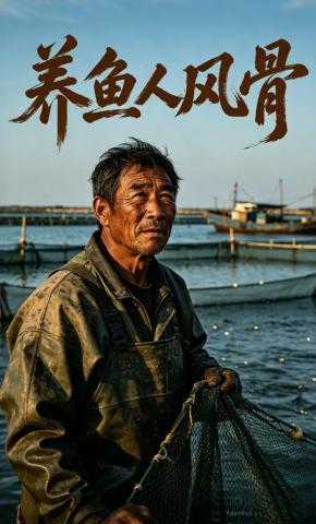 短剧《养鱼人风骨》海报