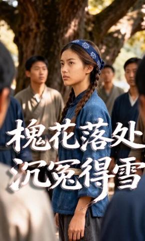 短剧《槐花落处，沉冤得雪》海报