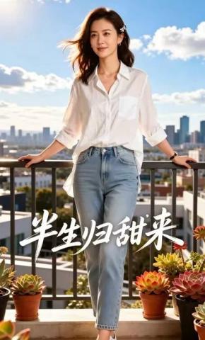 短剧《半生归甜来》海报