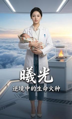 短剧《曦光逆境中的生命火种》海报