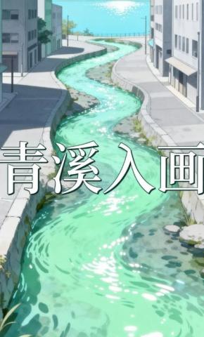 短剧《青溪入画》海报