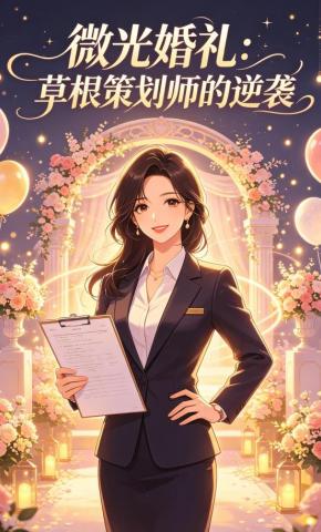 短剧《微光婚礼：草根策划师的逆袭》海报