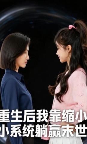 短剧《重生后我靠缩小系统躺赢末世》海报