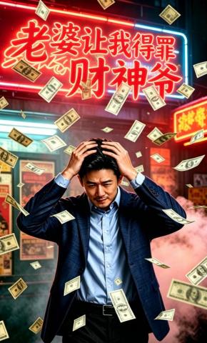 短剧《老婆让我得罪财神爷》海报