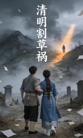 短剧《清明割草祸》海报