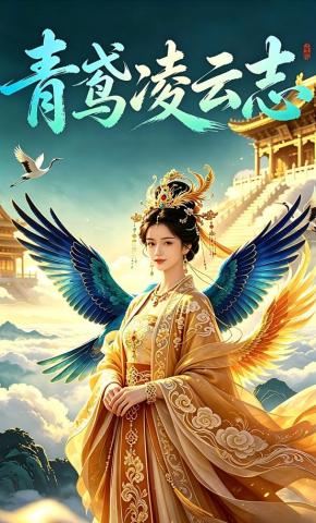 短剧《青鸢凌云志》海报