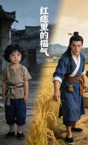 短剧《红痣里的福气》海报