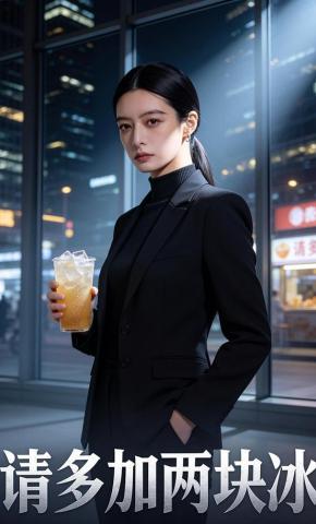 短剧《请多加两块冰》海报