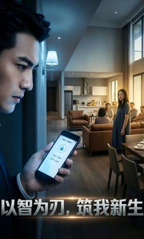 短剧《以智为刃筑我新生》海报