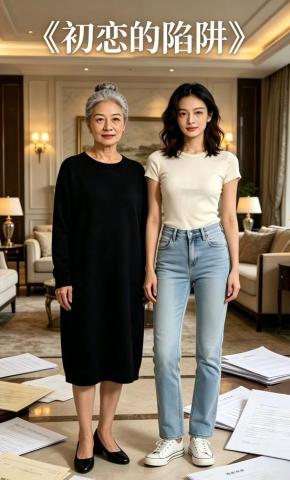 短剧《初恋的陷阱》海报