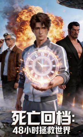 短剧《死亡回档：48小时拯救世界》海报