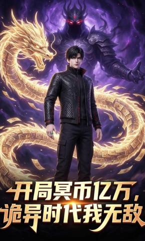 短剧《开局冥币亿万，诡异时代我无敌》海报