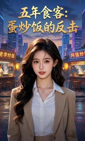 短剧《五年食客：蛋炒饭的反击》海报