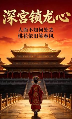 短剧《深宫锁龙心》海报