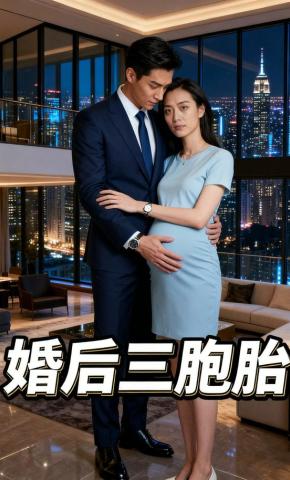 短剧《婚后三胞胎》海报