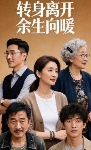 短剧《转身离开，余生向暖》海报