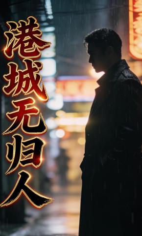 短剧《港城无归人》海报