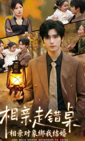 短剧《相亲走错桌：相亲对象绑我结婚》海报