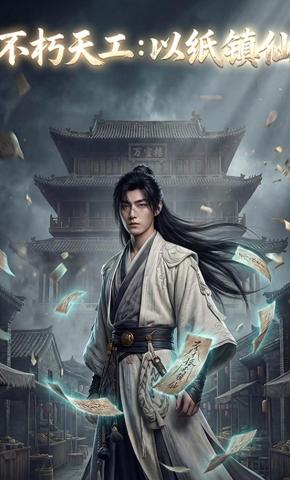 短剧《不朽天工：以纸镇仙》海报