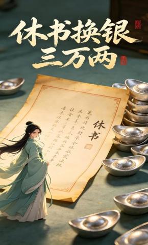 短剧《休书换银三万两》海报