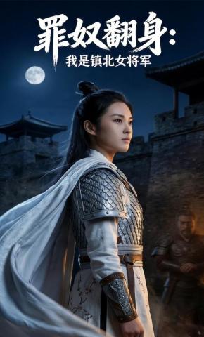 短剧《罪奴翻身：我是镇北女将军》海报