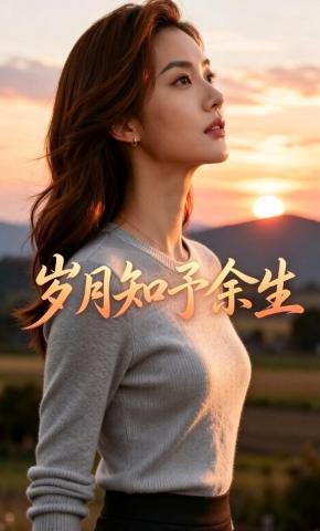 短剧《岁月知予余生》海报